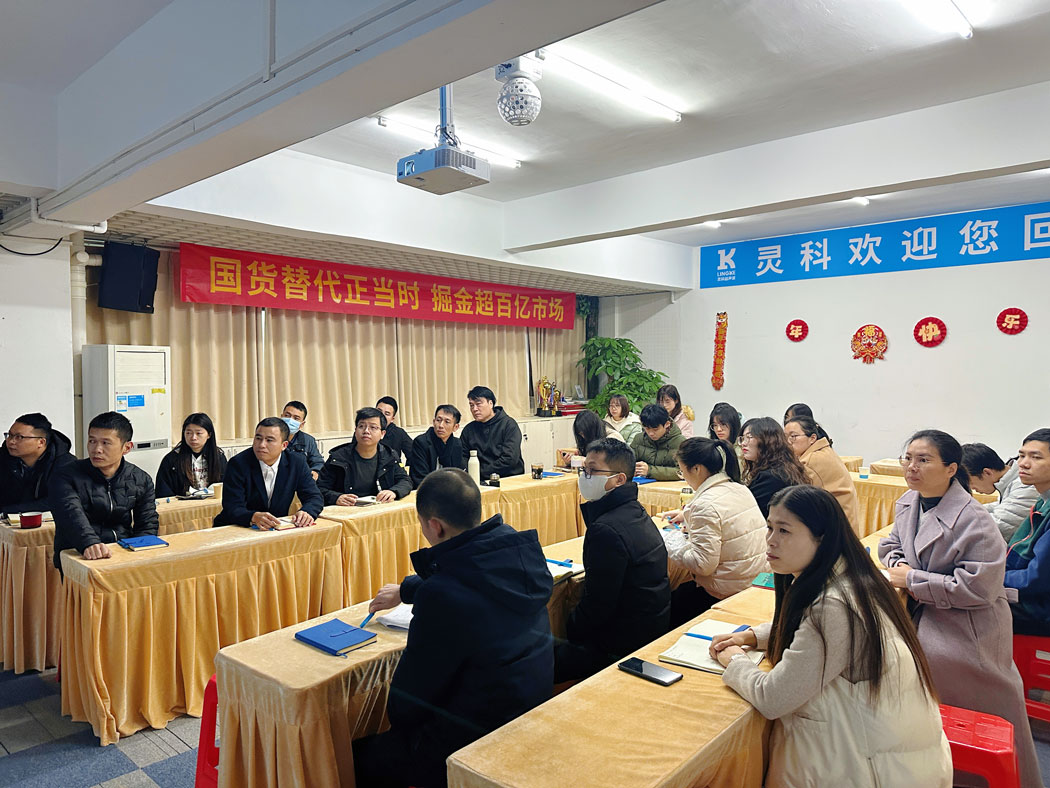 國貨替代，掘金2024丨靈科超聲波營銷總結(jié)規(guī)劃會(huì)議順利召開